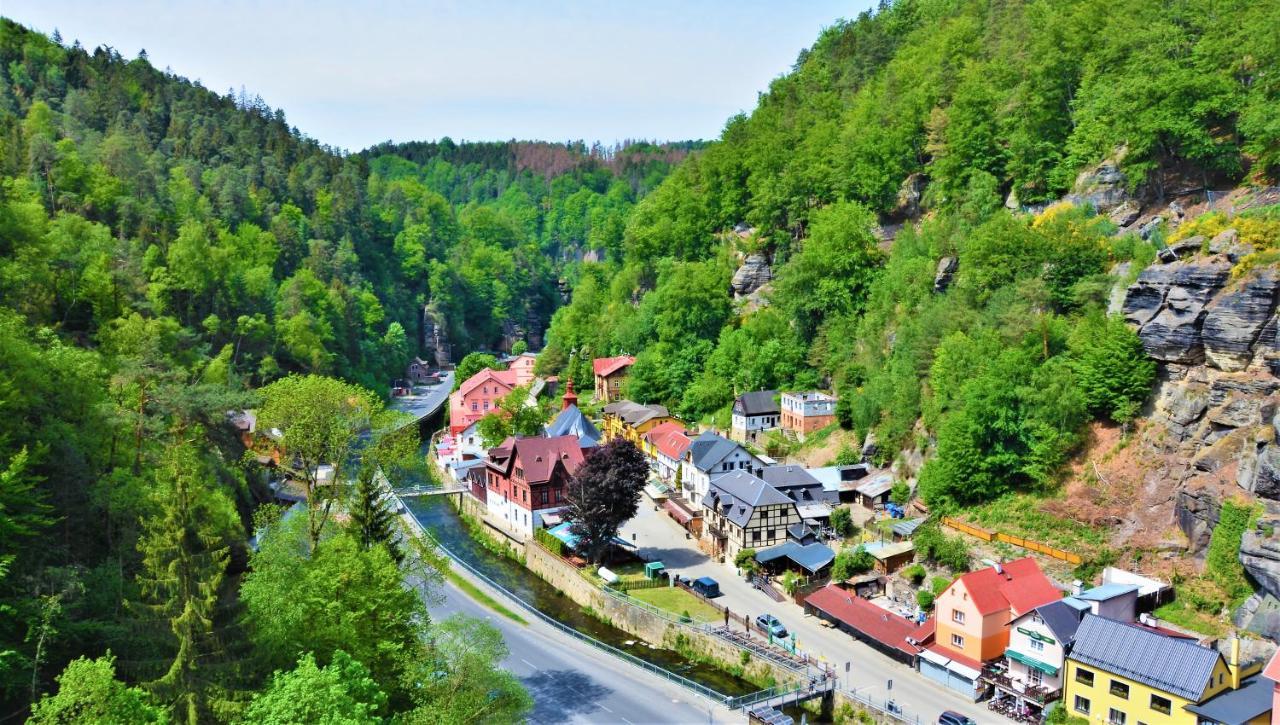 Hotel U Lipy Hřensko Екстериор снимка